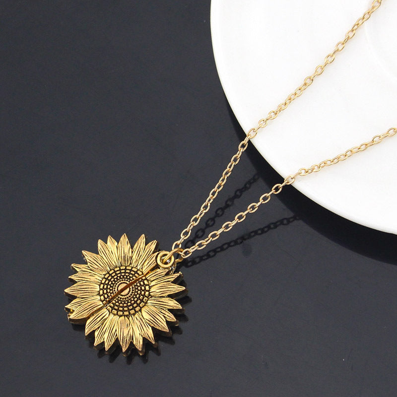 Sunflower Halsband "You Are My Sunshine"