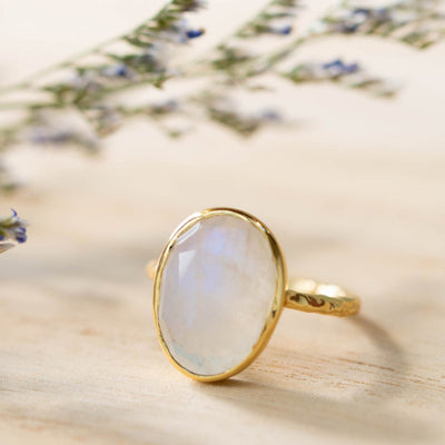 Inlagd Opal Personlig Ring